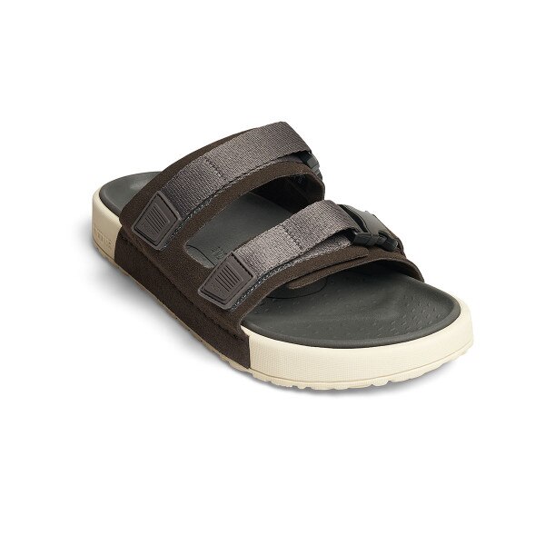 No. 70 Two Strap Sandal in Espresso